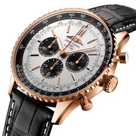 breitling navitimer rotgold|breitling navitimer price guide.